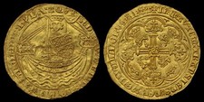EDWARD III GOLD NOBLE, TREATY PERIOD ISSUE