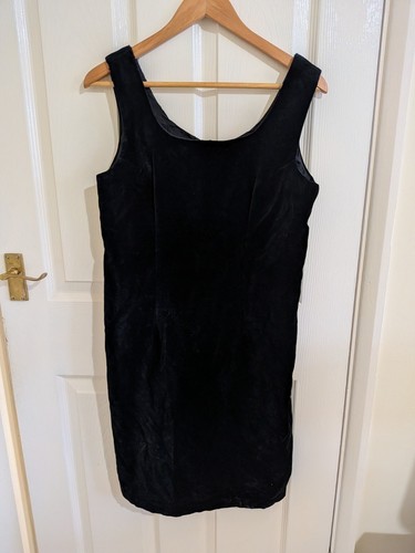 Rare vintage 90s velvet shift - 90s,