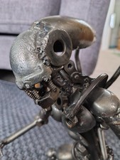 Alien scrap sculpture, H.R