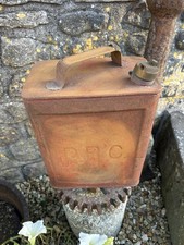 Vintage BBC Motor Spirit 2 Gallon Petrol Can Oil Bottle