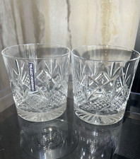 Set Of Two EDINBURGH CRYSTAL