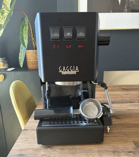 Gaggia classic black - black, espresso
