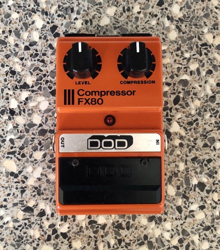 Dod fx80 compressor guitar - dod,
