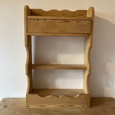 Vintage Pine Shelving Unit