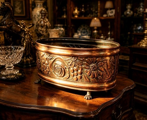 Antique embossed hammered - antique,