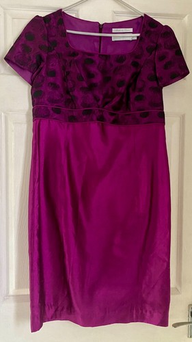 Luis civit silk purple - luis, dress