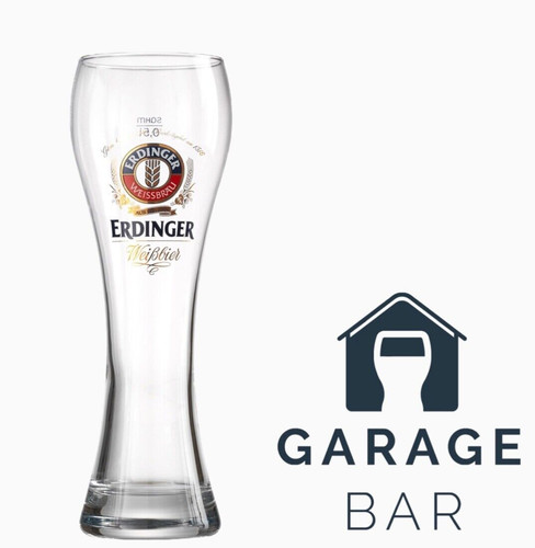 Single erdinger beer - erdinger, glass
