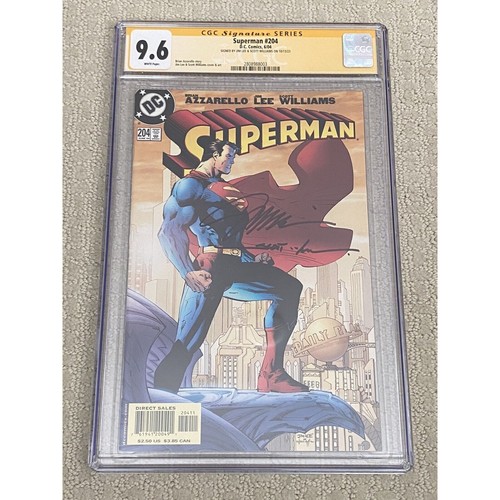 Superman 204 cgc - superman, #204