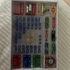 Science Kidz Electro Snaps 188 Experiments Kit - Electronic Circuit Set For Kids