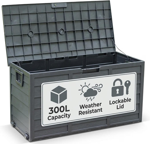 Large garden storage box - large, 300l