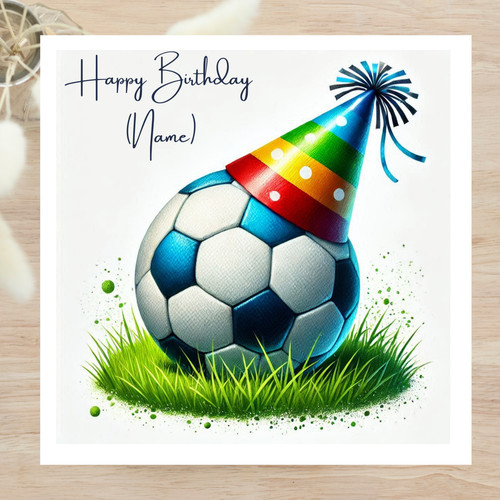 Football birthday greetings - birthday,