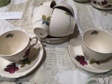 6 Alfred Meakin Realm Rose Tea