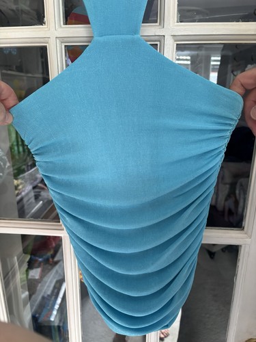 Light blue cut out ruffle - light,
