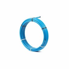 Polypipe Blue MDPE Pipe 20mm x