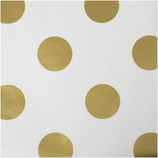 Gold Spot Metallic Wallpaper
