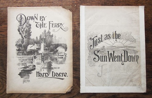 Victorian music sheets harry - sheets,