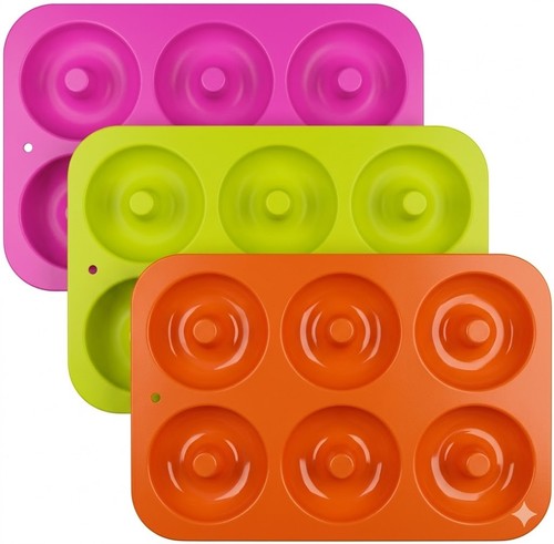 Silicone donut mold tray 2x3 - mold,