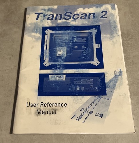 Transcan user reference - 2,