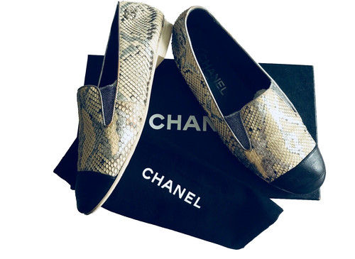 Chanel loafers uk4 24cm - chanel,