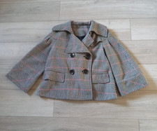 Zara Grey Red & Black Dogtooth