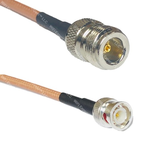 Rg400 female bnc male - female,