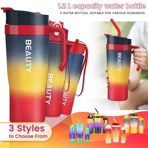 3pcs sports water bottle - bottle, set