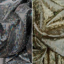 Hologram Foil Knit Metallic