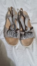 Womens Grey Hotter Sandals Size 5.5