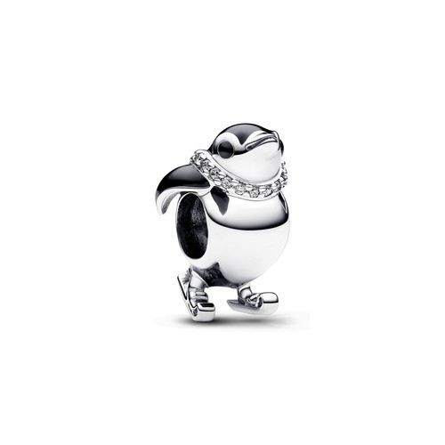 Pandora skiing penguin charm - pandora,