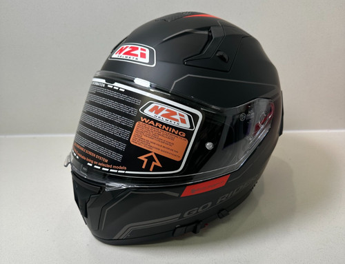 Nzi rider solid black - nzi, matt