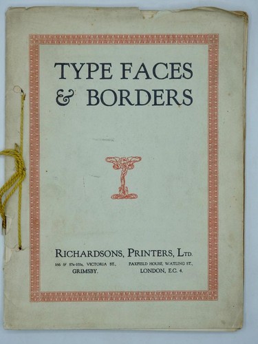 Antique type faces borders - antique, &