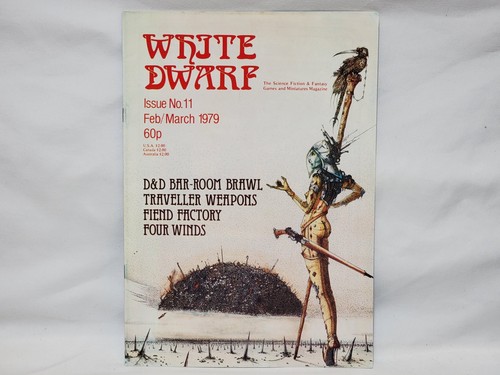 White dwarf magazine issue - white,