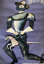 Vintage 1962 Opera Poster “RitterBlaubart“ Kaufman Polish XLarge 118cm See Photo