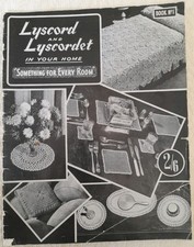 Vintage Lyscord & Lyscordet  In Your Home. Book 1. Crochet Patterns 