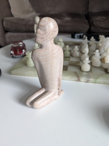 Vintage pink soapstone - vintage,