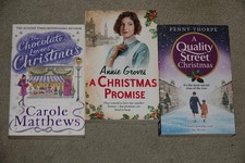 3 X CHRISTMAS PAPERBACK BOOKS
