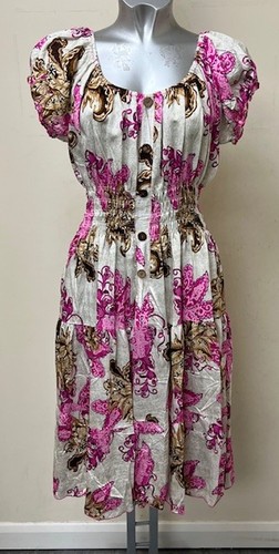 Ladies floral print one size - ladies,