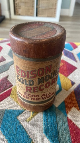 Edison wax cylinder - edison, byron