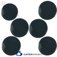 PACK OF 6 TOP BURNER CAPS FOR