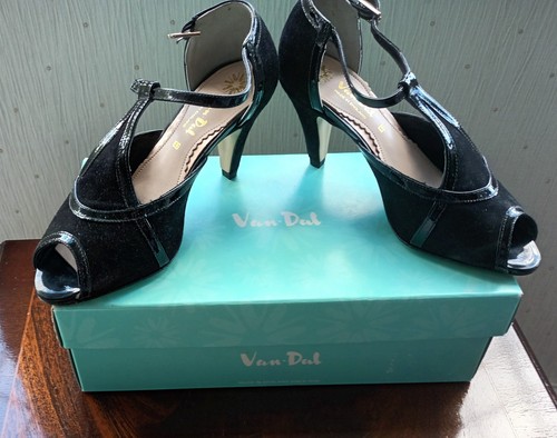 Van dal black suede parent - suede, &