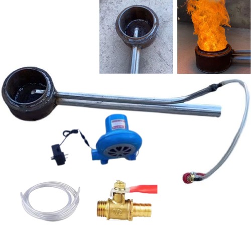 Outdoors waste oil burner - oil,