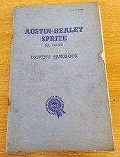 Austin-Healey Sprite MK1 and MK2 Handbook AKD 1627B
