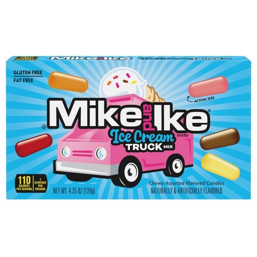 Mike ike ice cream - ice, truck