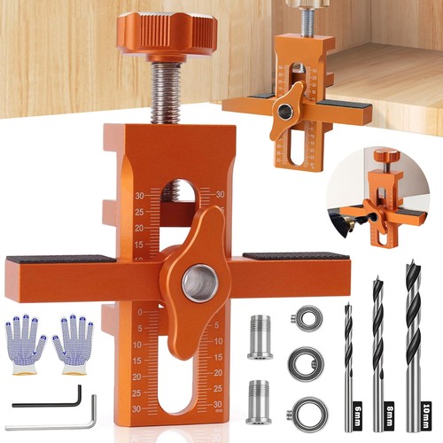Cabinet door installation jig - door,