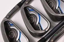 Ping G Series Irons / 6-PW+UW / Green Dot / Senior Flex Ping CFS 65 Shafts