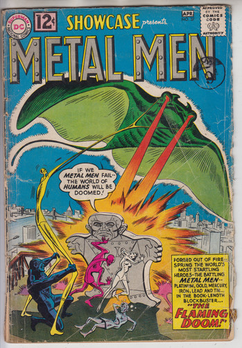 Showcase presents metal men - showcase,