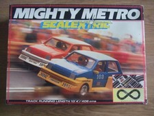 COMPLETE BOXED MIGHTY METRO SCALEXTRIC SET.