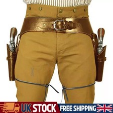 Cowboy leather gun holster - pu,