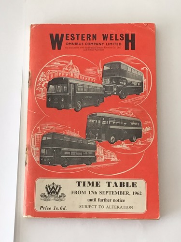 Bus timetable booklet - timetable,