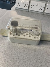 VINTAGE ANTIQUE Griffin Mesochemical Analysis Set CHEMISTRY LABORATORY GLASSWARE